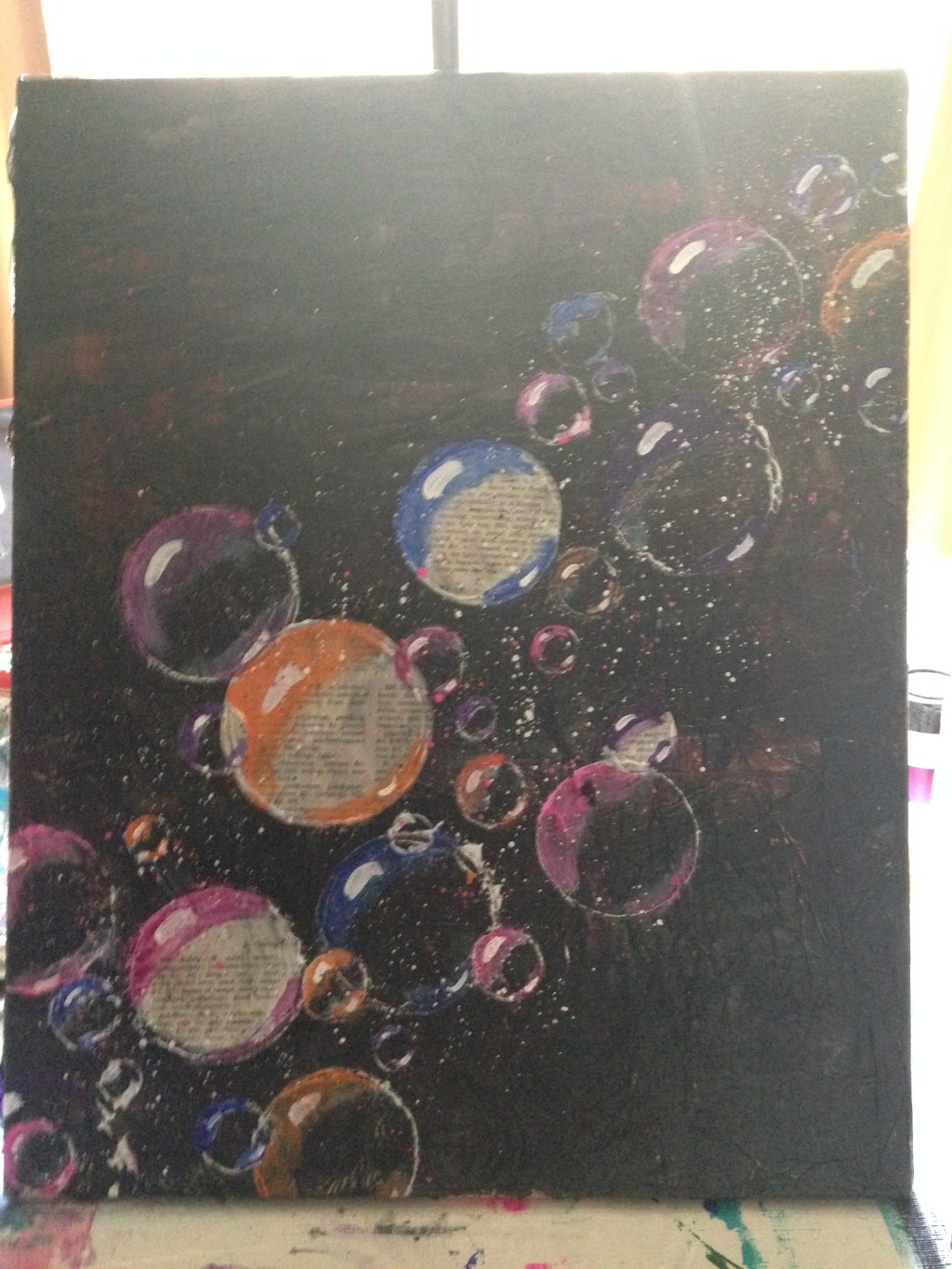 “Safety Bubbles” a redeemed&nbsp;canvas